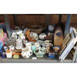 Collectables to include vintage buttons, copper do