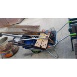 Wheelbarrow to include garden tools