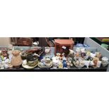 Collectables to include model boats, Sylvac jug, d
