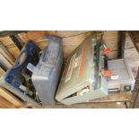 Bosch electric hammer drill, Dremell sander and a