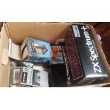 1 boxed Sinclair Spectrum with user guide and joy