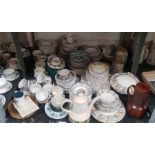 Mid century ceramics to include Broadhurst Katie W