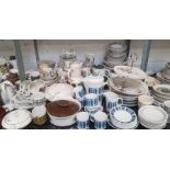 Mid century ceramics to include Denby, Broadhurst