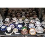 Ceramic cups and saucers including Crown Derby, Co