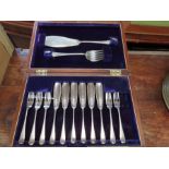 The London Manufacturing Co Ltd cased cutlery