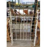 2 Victorian style metal bed frames