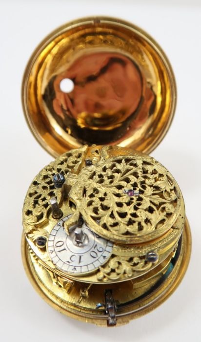 Thomas Tompion, London No. 2049, circa 1694 - a gi - Image 2 of 33