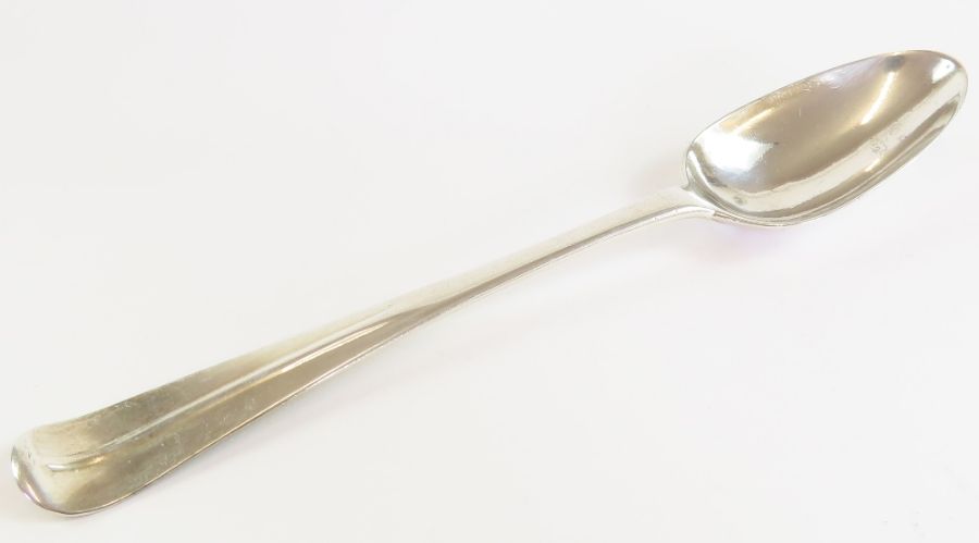 An Irish silver tablespoon, John Dalrymple, Dublin - Image 5 of 7