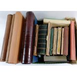 A collection of Victorian scraps books, blank writ