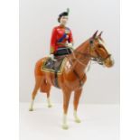 A Beswick Trooping The Colour figure, Queen Elizab