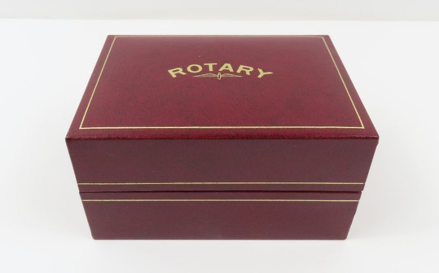 Rotary - a ladies 9ct gold wristwatch, the round l - Image 7 of 7