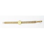 Rotary - a ladies 9ct gold wristwatch, the round l