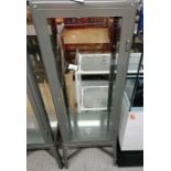 Jeweller's metal & glass display case/cabinet