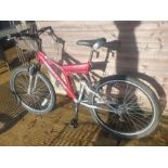 26" Harlem Savage dual suspension bicycle