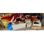 Large collection of Christmas decorations, Christm