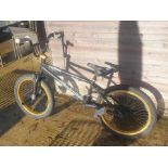 20" Voodoo Malice BMX bicycle with stunt pegs