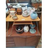Collection of Studio pottery including