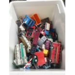Large collection of playworn Matchbox toys