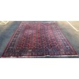 Large decorative rug, 370cm x 274cm