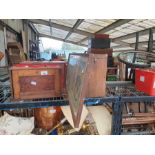 3 wooden machinist /engineer cabinets, along with