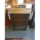 Old charm style oak cabinet