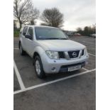 Nissan Pathfinder 2488CC diesel, Reg CU59 WBZ, fir