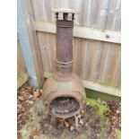 Cast iron stove/chimenea