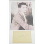 Autograph - Irving Berlin - American Composer - au