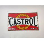 A Castol Wakefield motor oil enamel sign, 30cm hig