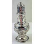 A late 18th/early 19th century silver sifter, with