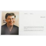 Autograph - Bill Gates - American Business Magnate