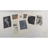 A collection of nine limited edition prints, mostl