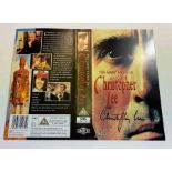 Autograph - Film Actor - Christopher Lee - This lo