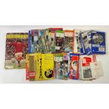 A collection of football programmes mostly 1960's