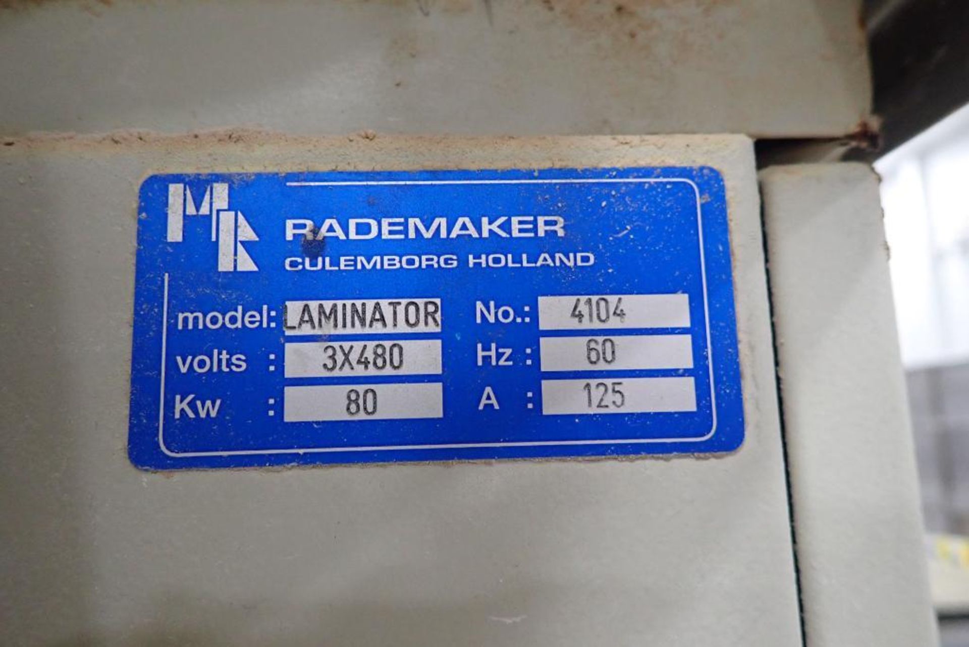 Rademaker laminating sheeting line - Image 175 of 189