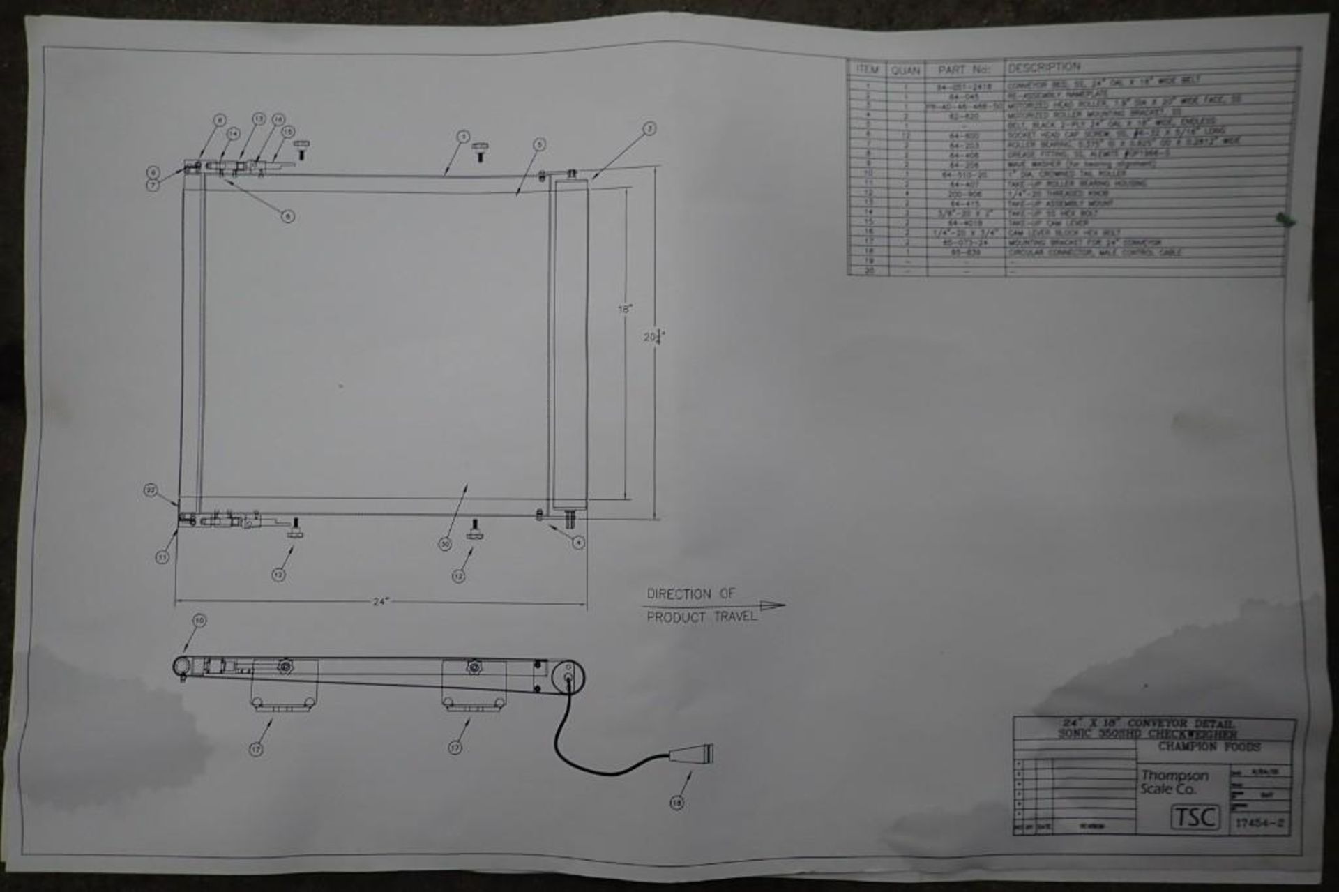 Thompson Scale Company Check Weigher - Image 31 of 37