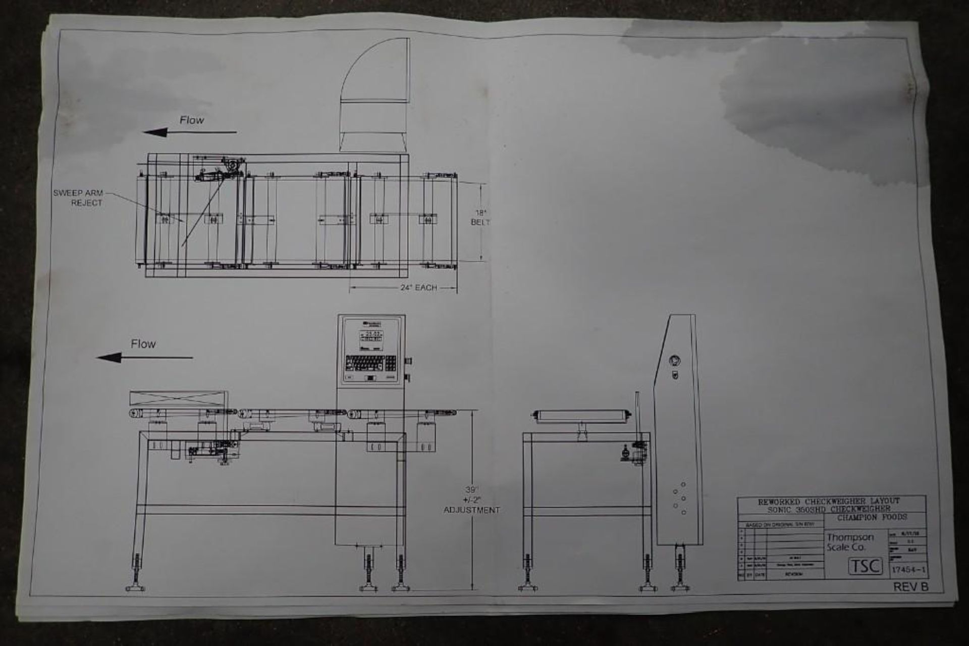 Thompson Scale Company Check Weigher - Image 29 of 37