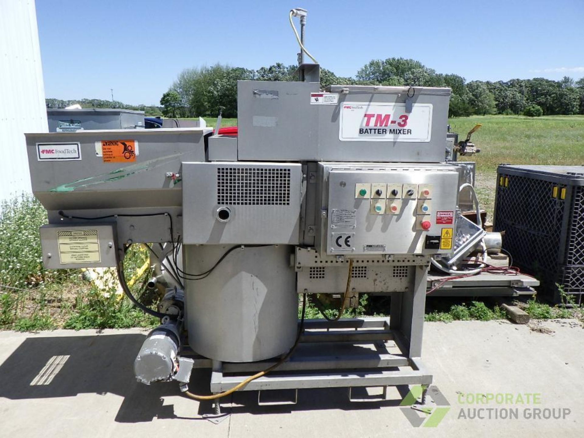 2002 FMC Foodtech batter mixer