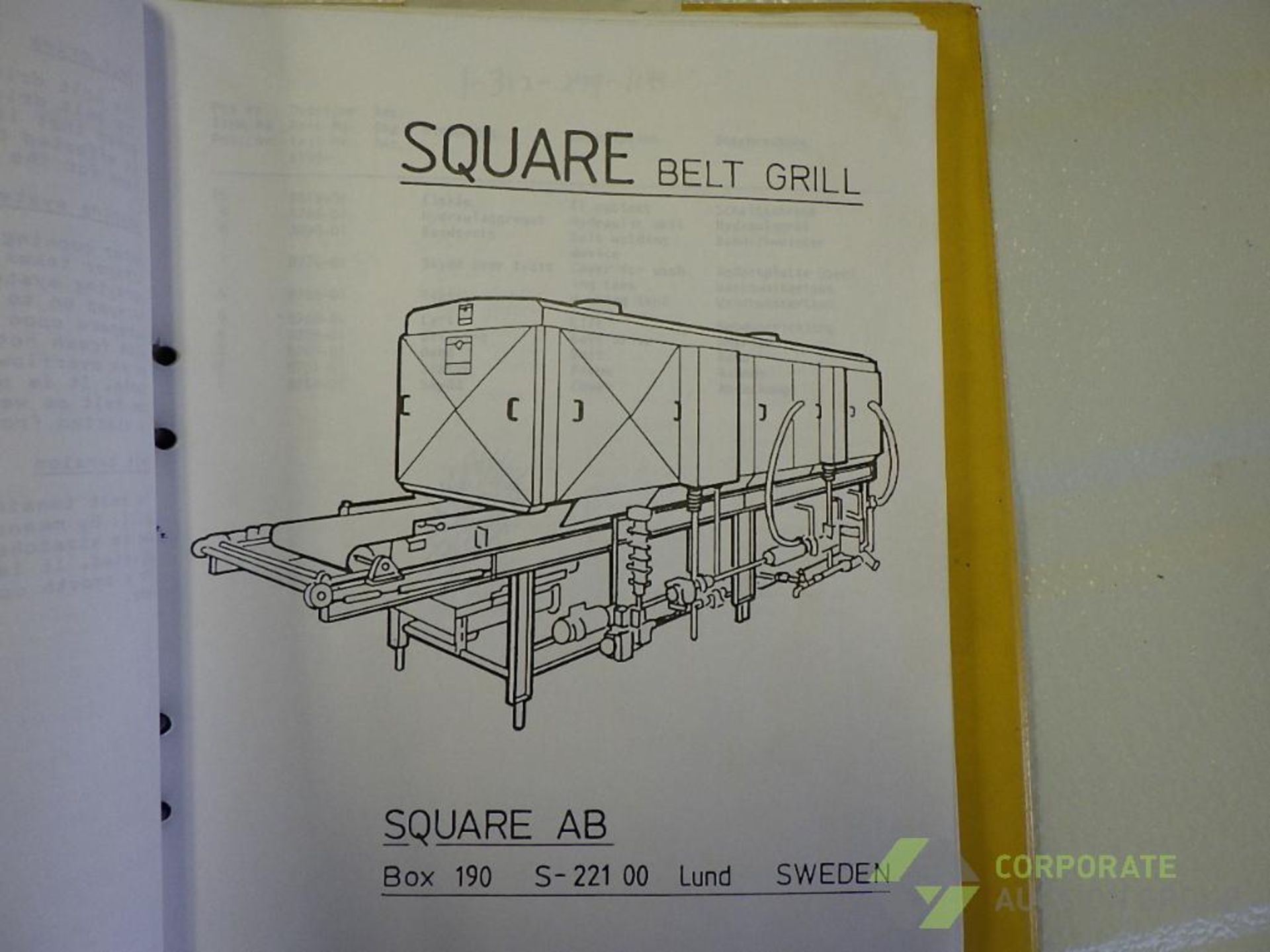 Square belt grill continuous contact cooker - Image 15 of 16