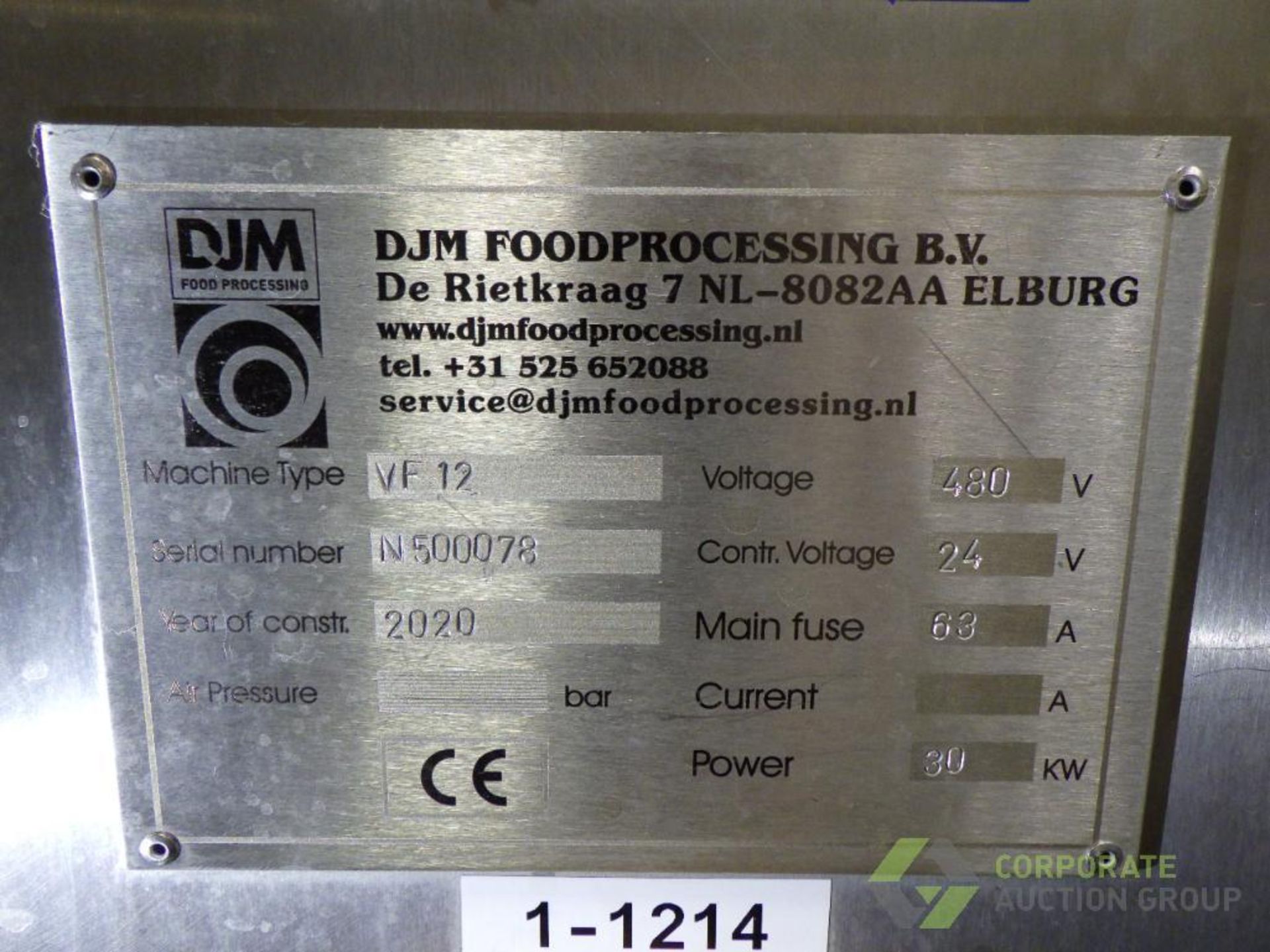 2020 DJM Food Processing Vac Former - Image 51 of 76