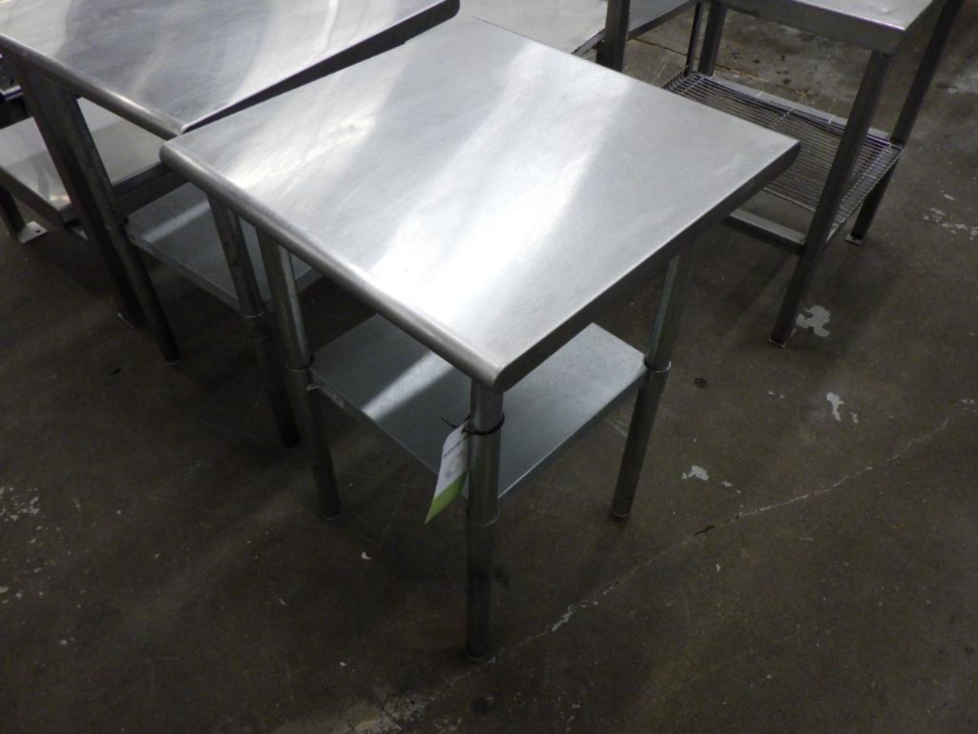 (6) ASSorted SS Tables (Lot) - Image 3 of 14