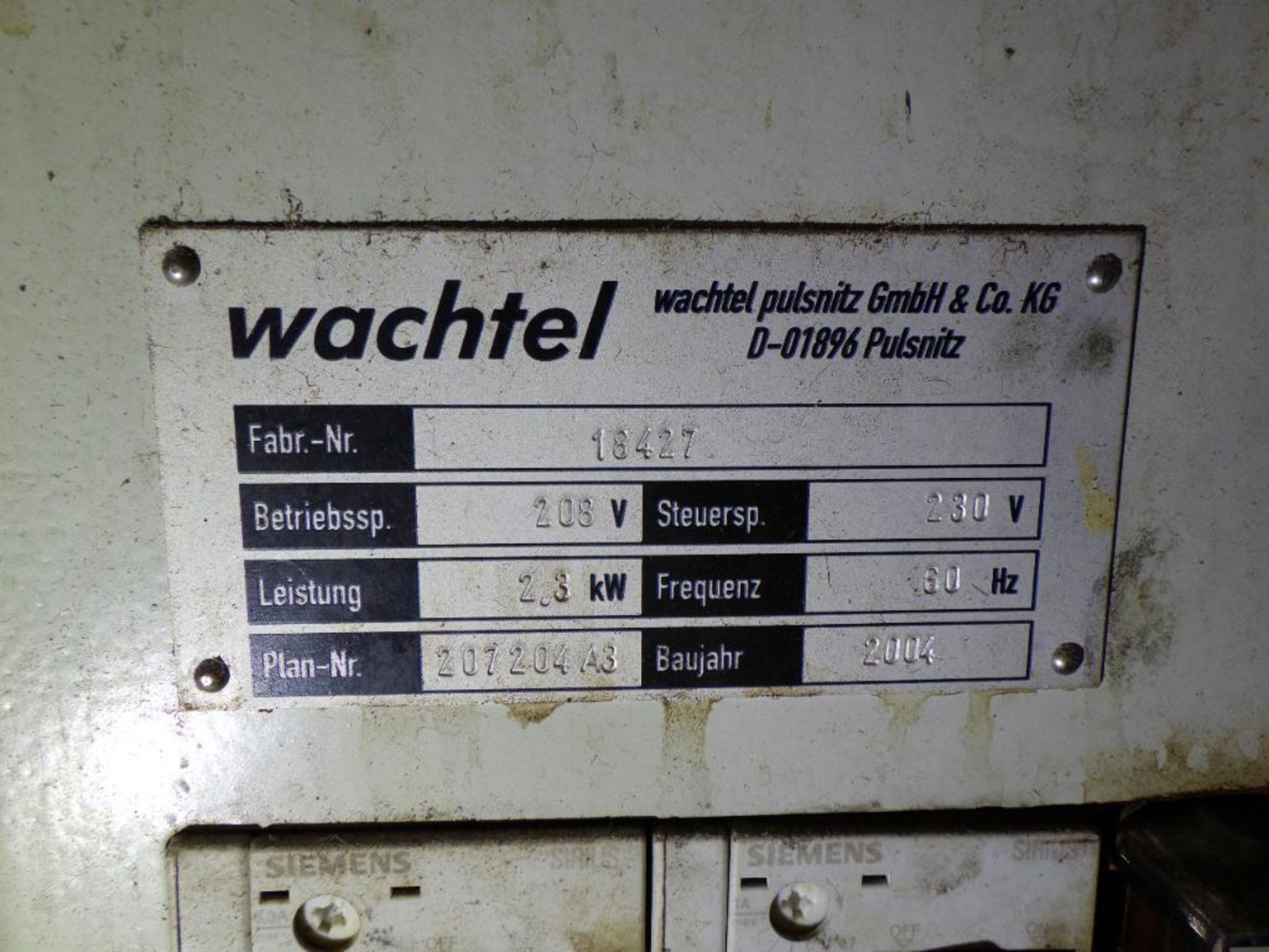 2004 Wachtel Double Rack Oven - Image 14 of 14