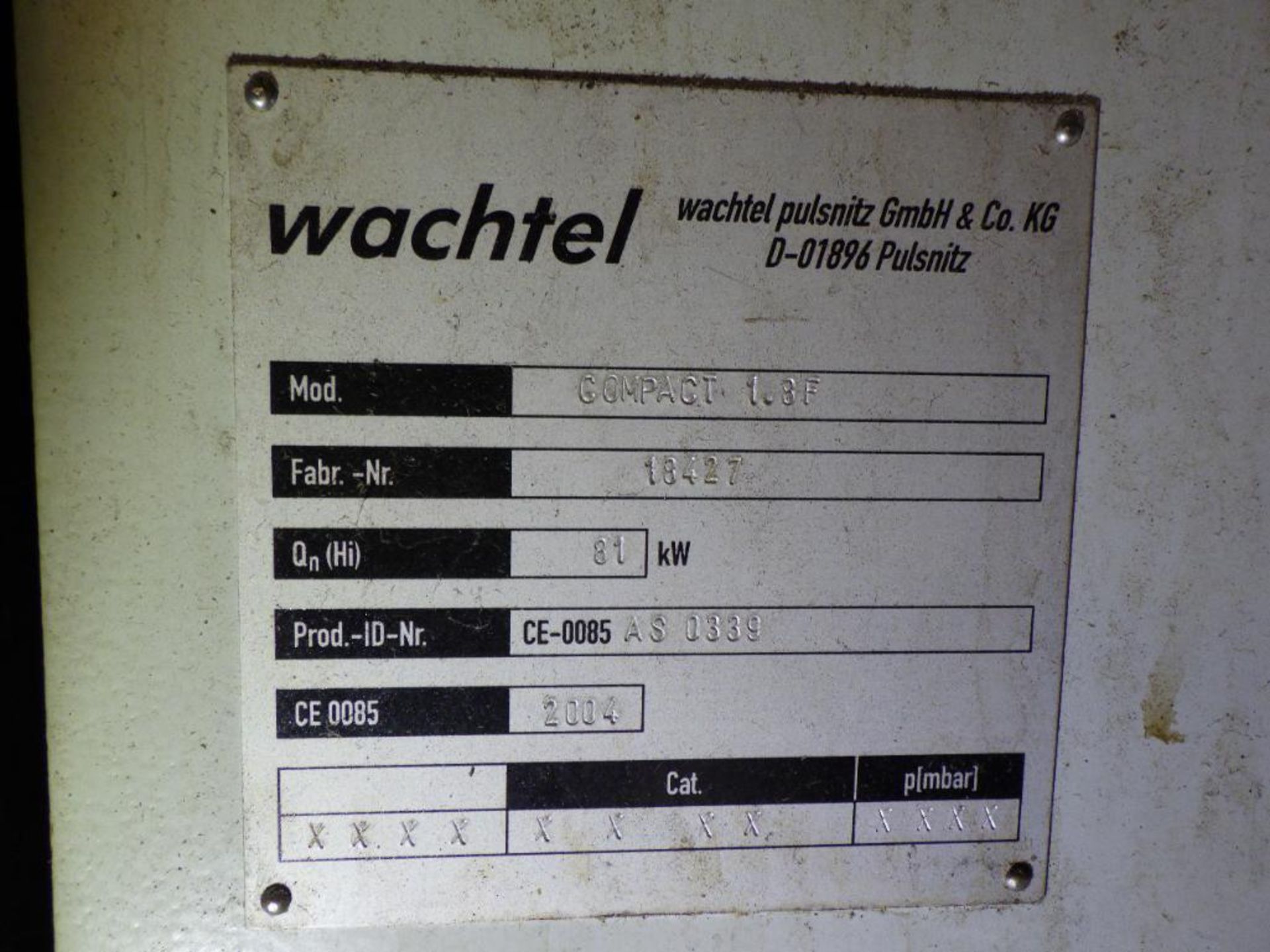 2004 Wachtel Double Rack Oven - Image 13 of 14