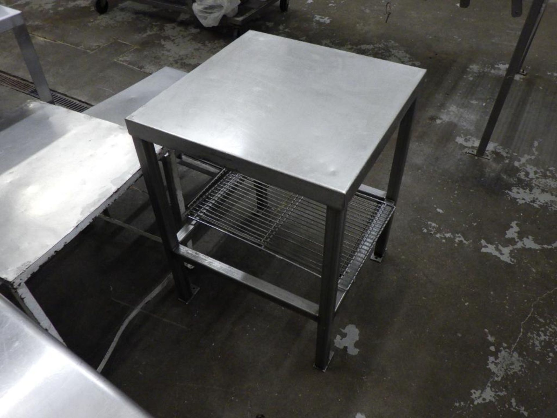 (6) ASSorted SS Tables (Lot) - Image 10 of 14