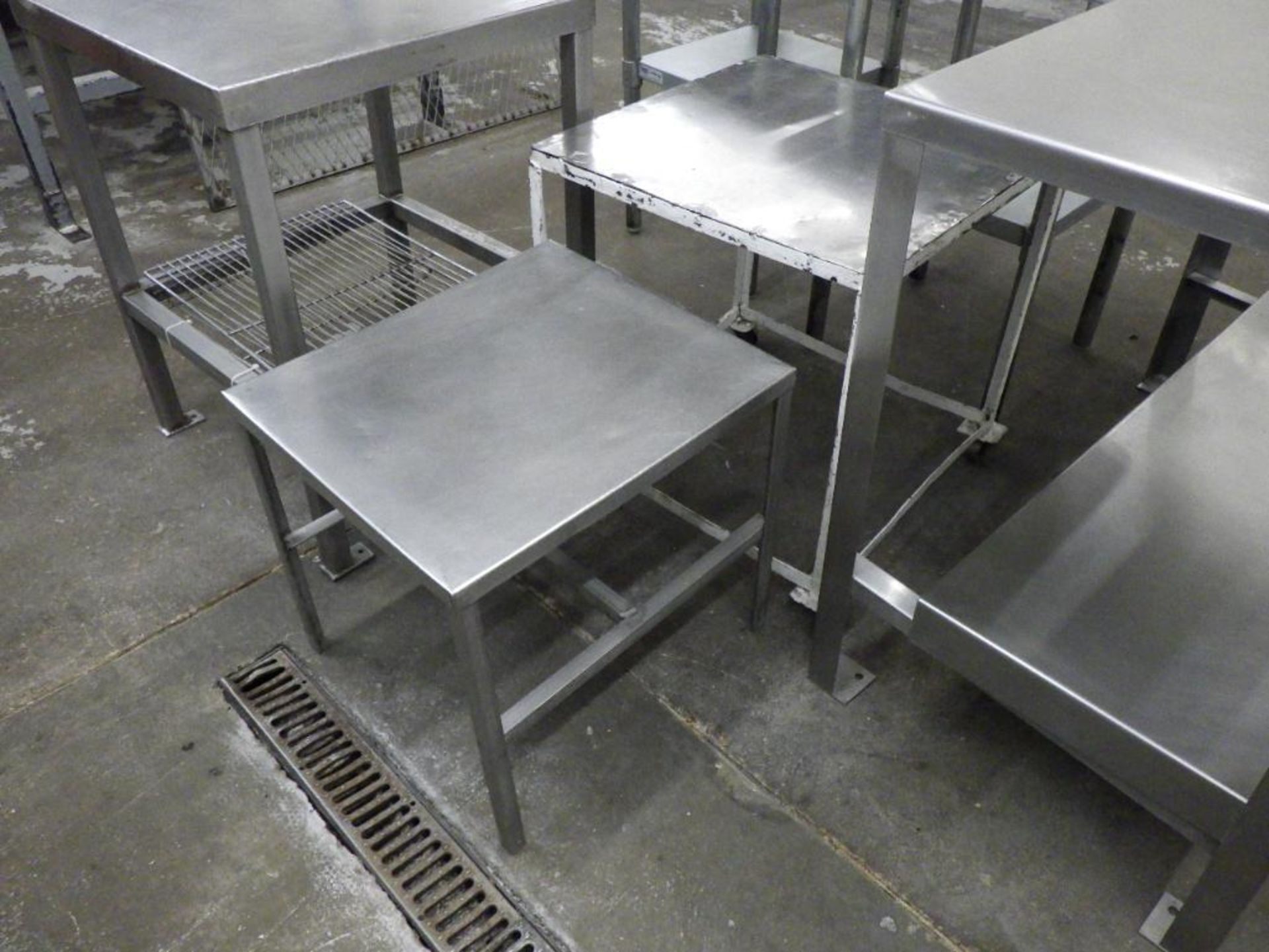 (6) ASSorted SS Tables (Lot) - Image 12 of 14