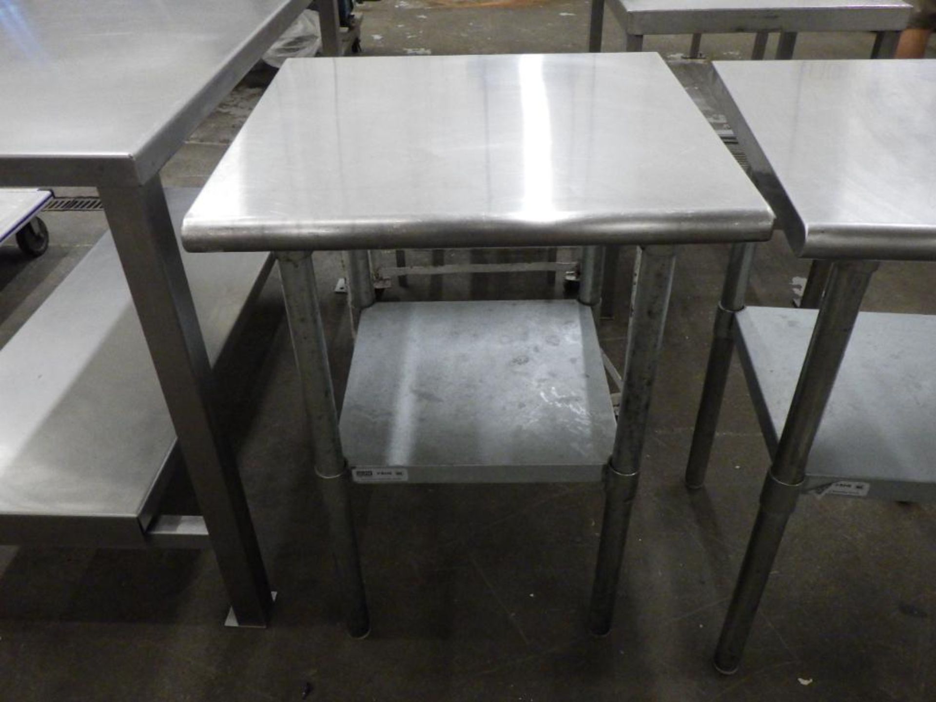 (6) ASSorted SS Tables (Lot) - Image 6 of 14
