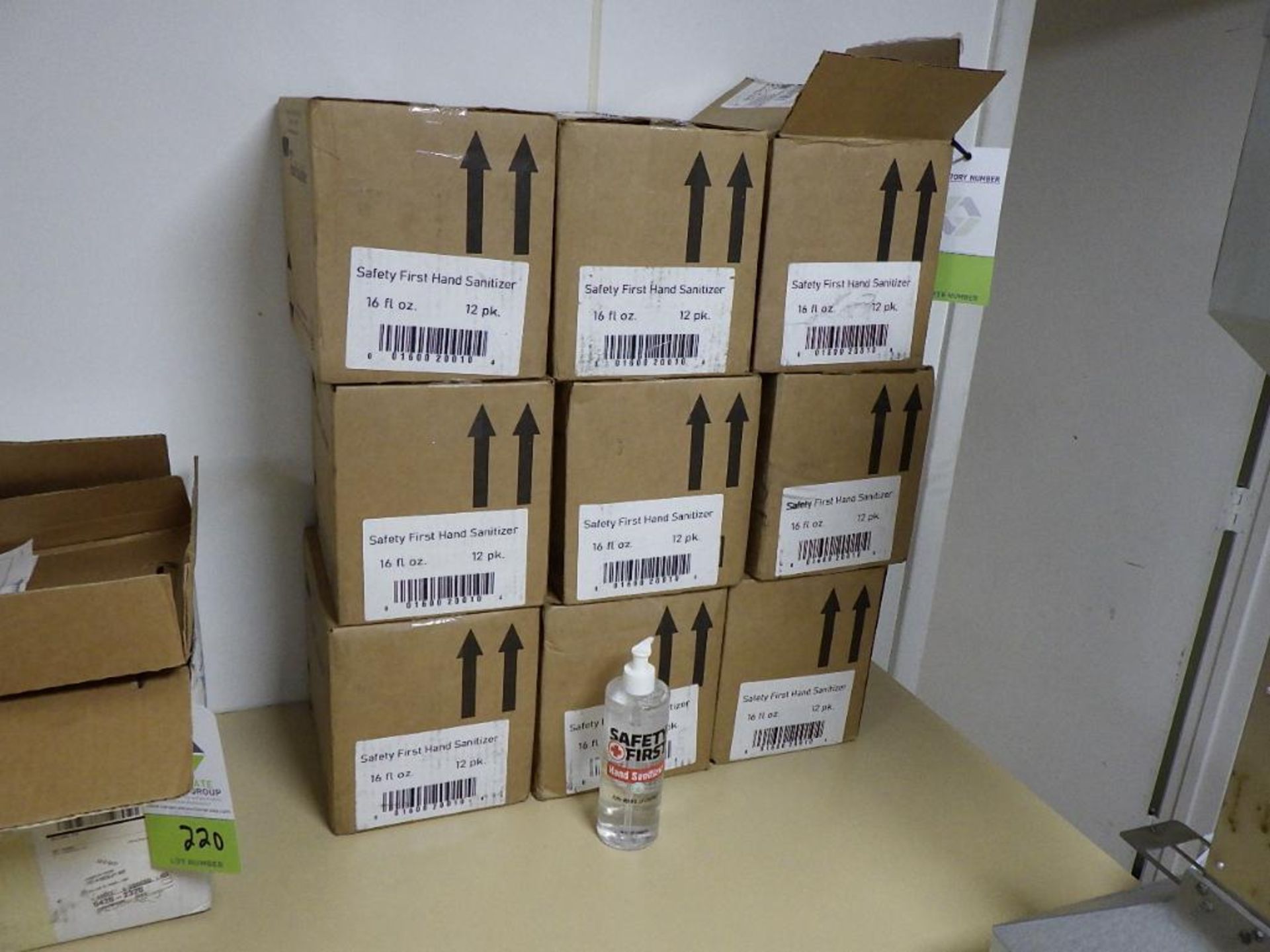 (12) Boxes Of Safety First Hand Sanitizer - Image 7 of 8