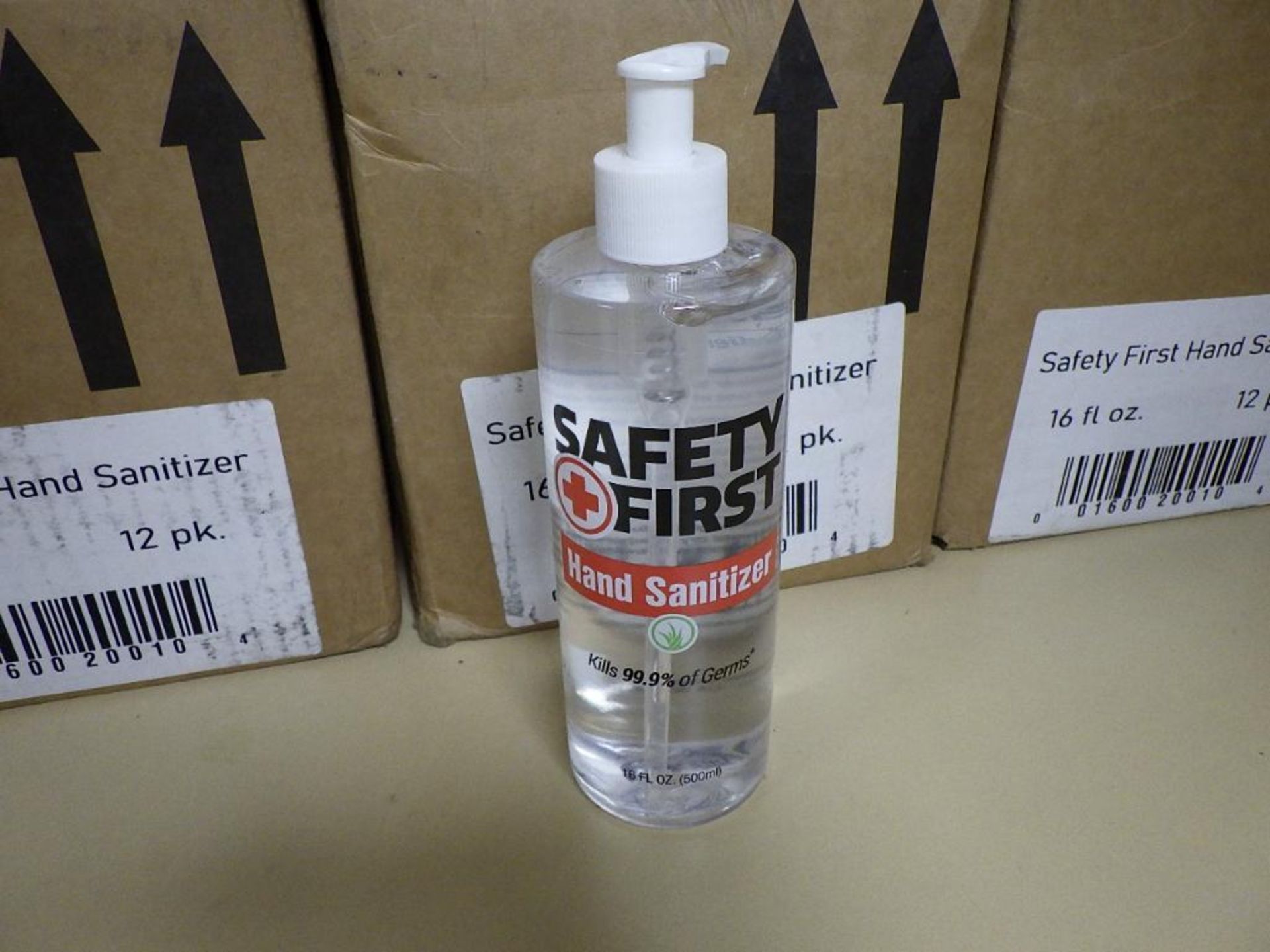 (12) Boxes Of Safety First Hand Sanitizer - Image 3 of 8