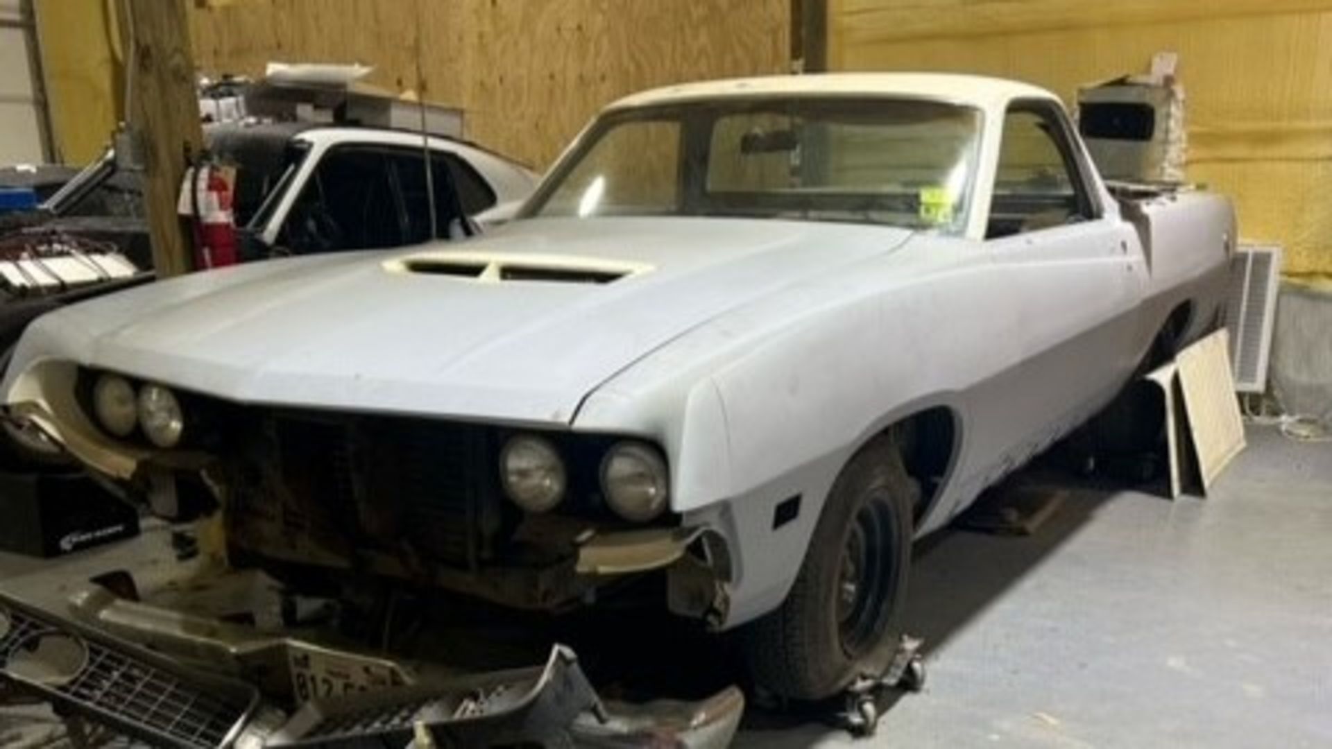 1971 Ford Ranchero GT Cobra Jet Pickup PROJECT CAR