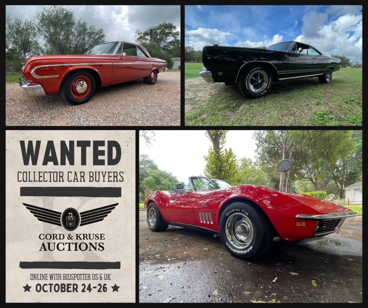 October 2022 | Cord & Kruse Collector Car Auction